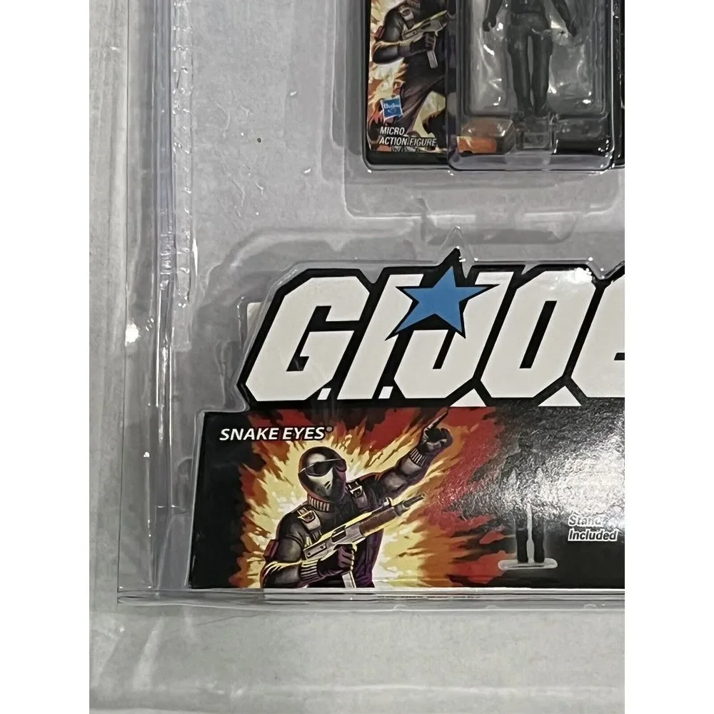 World's Smallest GI Joe - Snake Eyes Micro‎ Action Figure - 337